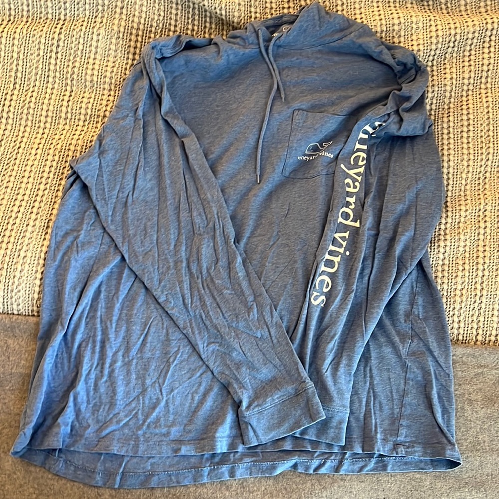 Vineyard vines blue hoodie